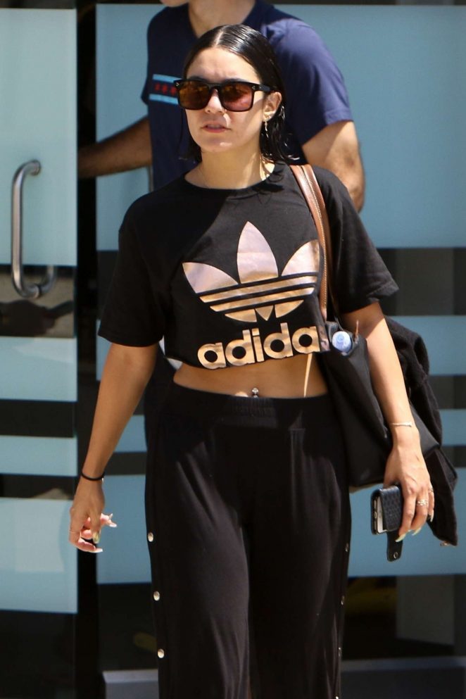 Vanessa Hudgens - Hits Soul Cycle in Beverly Hills